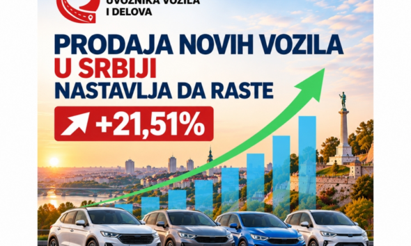 Raste prodaja novih vozila